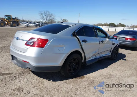 2014 Ford Police Interceptor из США, поврежденный, VIN 1FAHP2MKXEG109267